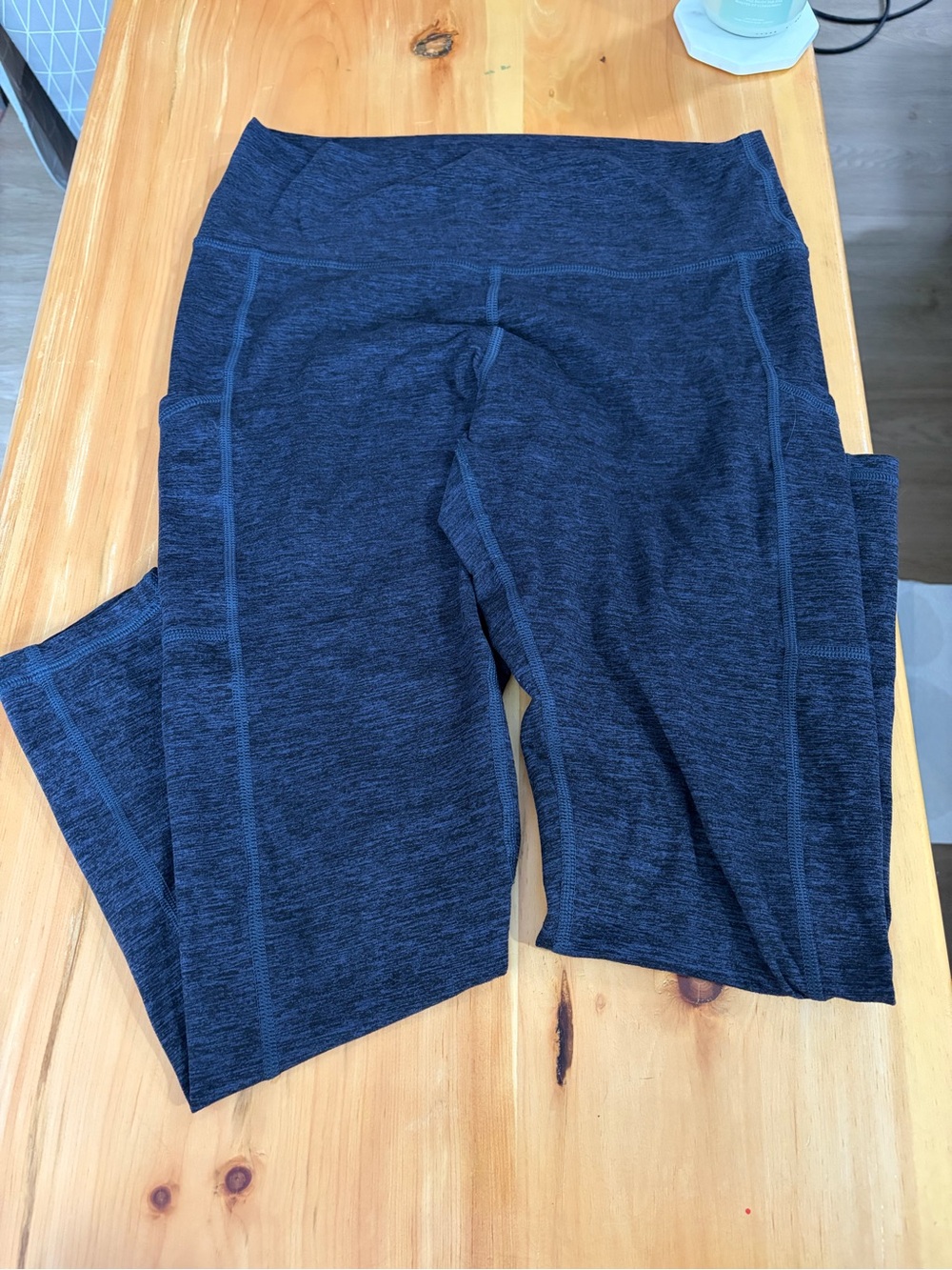 aerie Dark Heather Navy High-Rise Leggings